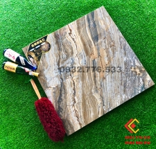 Gạch 80x80 đá khắc kim ốp lát mặt tiền