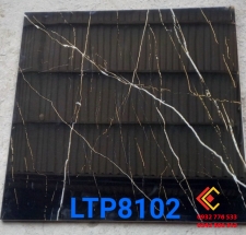 Gạch 80x80 màu đen vân trắng hàng cao cấp chính hãng 100%